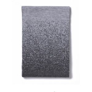 Alicia Adams Alpaca NWOT The Colette Scarf in Grey/Metallic